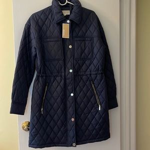 Michael kors soft quilt jacket